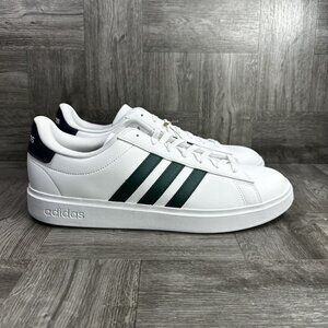 Adidas Grand Court 2.0 Men's size 13 White Green Blue Casual Shoes